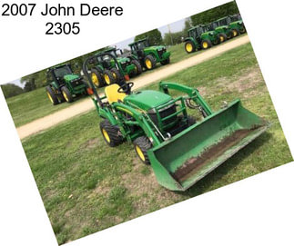 2007 John Deere 2305