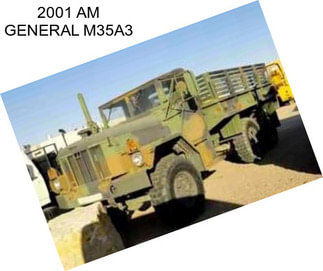 2001 AM GENERAL M35A3