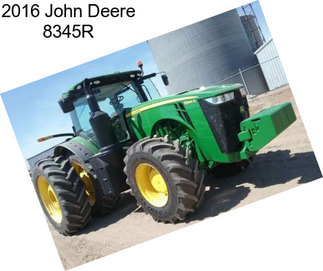 2016 John Deere 8345R