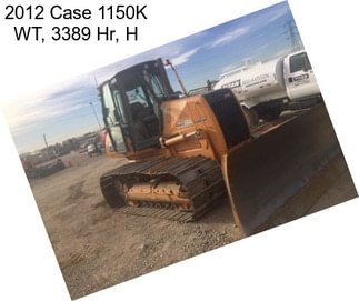 2012 Case 1150K WT, 3389 Hr, H