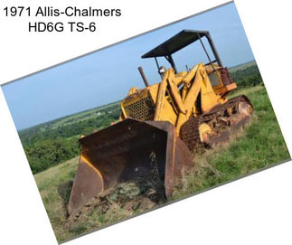 1971 Allis-Chalmers HD6G TS-6