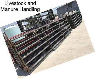 Livestock and Manure Handling