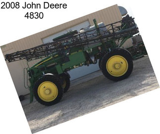 2008 John Deere 4830