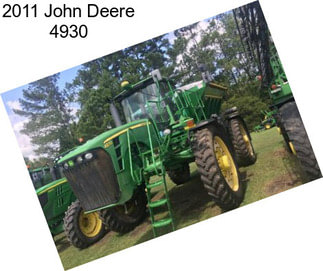 2011 John Deere 4930