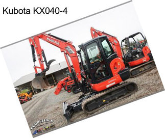 Kubota KX040-4