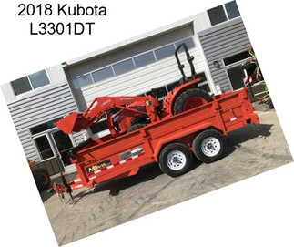 2018 Kubota L3301DT