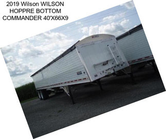 2019 Wilson WILSON HOPPRE BOTTOM COMMANDER 40\'X66\