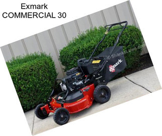 Exmark COMMERCIAL 30