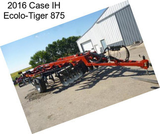 2016 Case IH Ecolo-Tiger 875