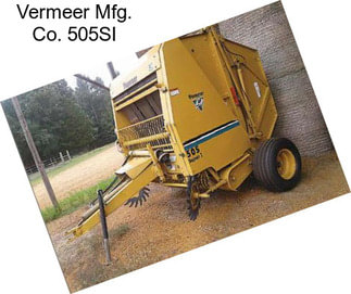 Vermeer Mfg. Co. 505SI