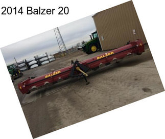 2014 Balzer 20