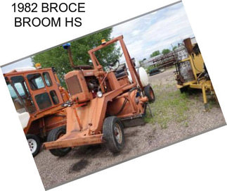 1982 BROCE BROOM HS