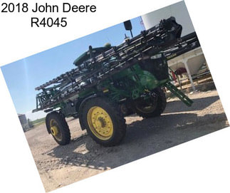 2018 John Deere R4045