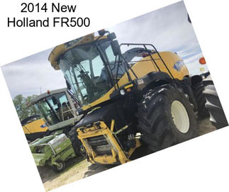 2014 New Holland FR500