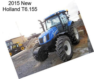 2015 New Holland T6.155