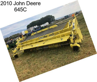2010 John Deere 645C