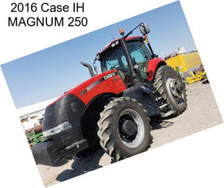 2016 Case IH MAGNUM 250