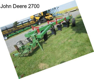 John Deere 2700