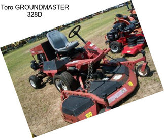 Toro GROUNDMASTER 328D