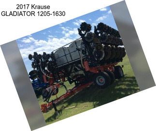 2017 Krause GLADIATOR 1205-1630