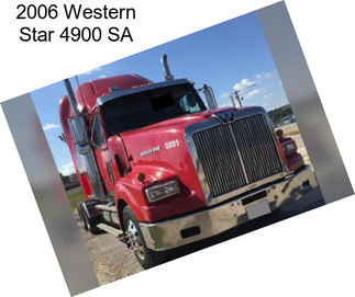 2006 Western Star 4900 SA