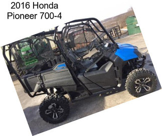 2016 Honda Pioneer 700-4