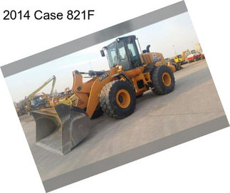 2014 Case 821F