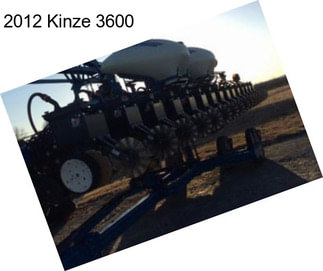 2012 Kinze 3600