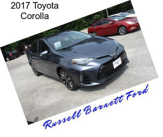 2017 Toyota Corolla