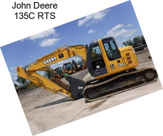 John Deere 135C RTS