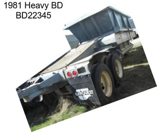 1981 Heavy BD BD22345