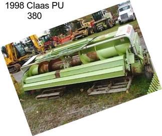 1998 Claas PU 380