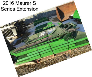 2016 Maurer S Series Extension