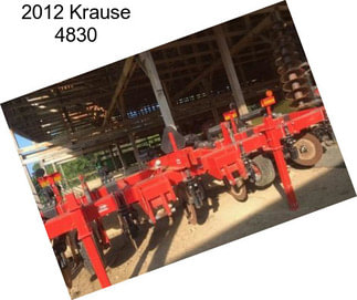 2012 Krause 4830