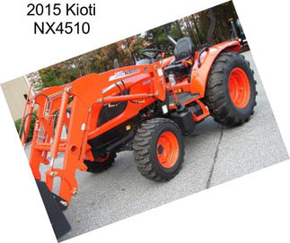 2015 Kioti NX4510