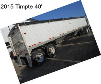 2015 Timpte 40\'