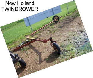 New Holland TWINDROWER