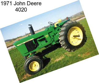 1971 John Deere 4020