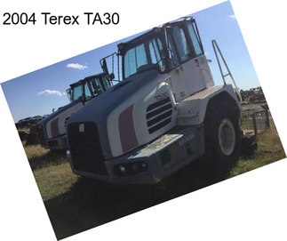 2004 Terex TA30
