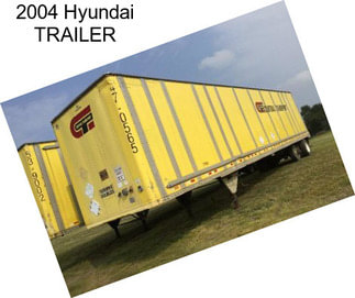 2004 Hyundai TRAILER