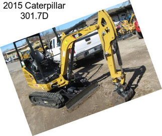 2015 Caterpillar 301.7D