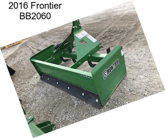 2016 Frontier BB2060