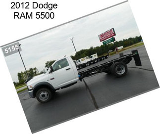 2012 Dodge RAM 5500