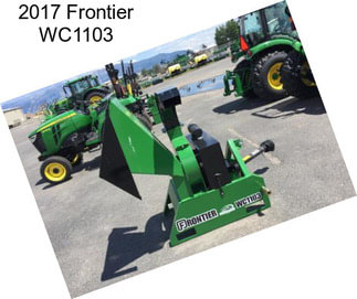 2017 Frontier WC1103