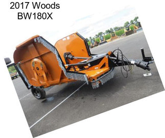 2017 Woods BW180X