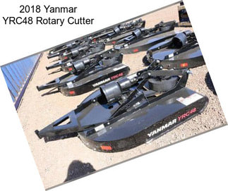 2018 Yanmar YRC48 Rotary Cutter