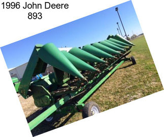 1996 John Deere 893