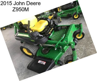 2015 John Deere Z950M