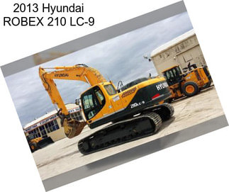 2013 Hyundai ROBEX 210 LC-9