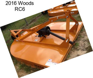 2016 Woods RC6